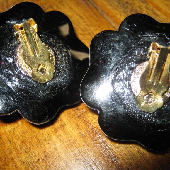 Artisan Vintage on of a kind Earrings - Picture 2 of 2